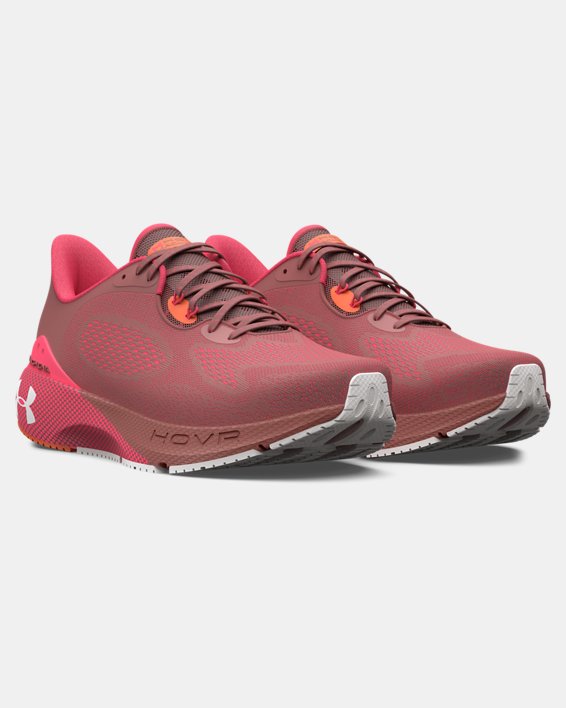 Women's UA HOVR™ Machina 3 Running Shoes in Red image number 3